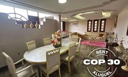CASA DE ALTO PADRÃO - CONDOMÍNIO CITY PARK - COP30 – ESPAÇO, CONFORTO E ELEGÂNCIA - Até 10 Hóspedes