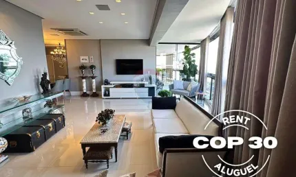 Apartamento Alto Padrão - 03 suítes - 01 por andar - Locação COP30 - 06 pessoas