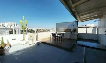 Cobertura à venda, 3 quartos, 1 suíte, 2 vagas, Estoril - Belo Horizonte/MG