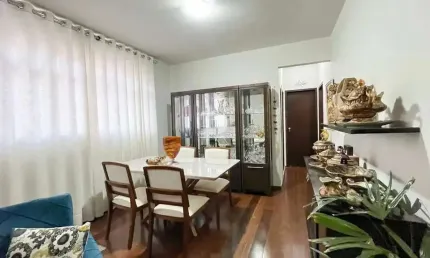 Apartamento de aproximadamente 100m² à Venda – 03 Quartos, 1 Suíte, 1 Vaga – Coração de Jesus.