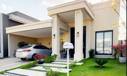 Casa Térrea Condomínio Florais do Valle com 3 Suítes, Néo Clássica, Planejados