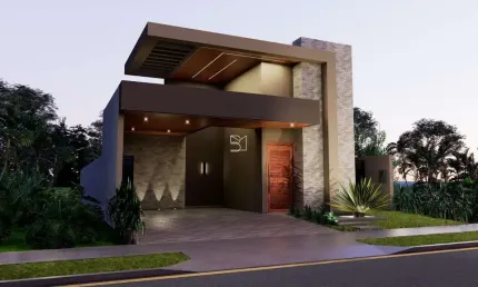 Casa Térrea Primor das Torres com 3 Suítes, Churrasqueira, Piscina com Hidro