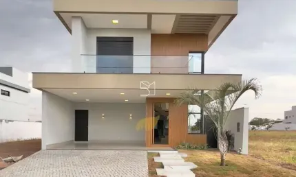Sobrado Florais do Parque com 4 Suítes 1 Com closet, Espaço Gourmet, Piscina