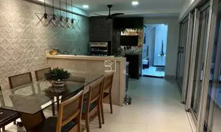 Casa Sobrado Condominio Flores do Cerrado, 3 Suites, 1 Piscina Moveis Planejados