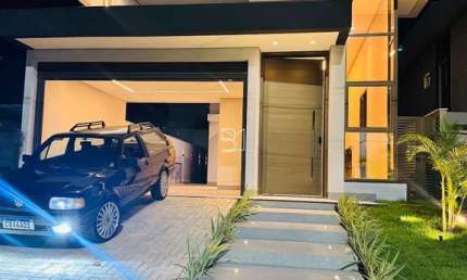 Casa Térrea Belvedere 2, 3 Suítes 1 Com Closet, Piscina Churrasqueira 4 Vagas