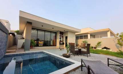 Casa Térrea Belvedere 1, 3 Suites, Escritorio, Piscina, Garagem 04, Lavanderia