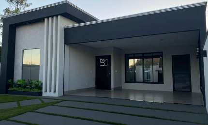 Casa Chapada dos Guimarães, 3 Suites, Lavanderia, Lavabo, Piscina, Área Gourmet