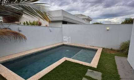 Casa Térrea, 3 Suites 1 Closet Master, Lavanderia, Piscina, Moveis Planejados