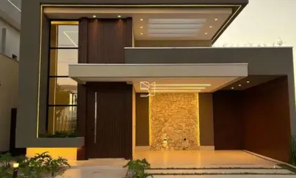 Casa Térrea Belvedere 2, 3 Suites, Churrasqueira, Piscina, Área Gourmet, Lavabo