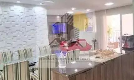 Apartamento com 3 quartos à venda na Avenida Otacílio Tomanik, Jardim Bonfiglioli, São Paulo, 98 m2 por R$ 950.000