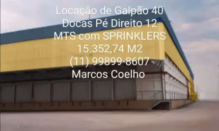 Barracão / Galpão / Depósito com 21 salas para alugar na Rodovia Presidente Dutra, 1, Eugênio de Mello, São José dos Campos, 15353 m2 por R$ 306.950