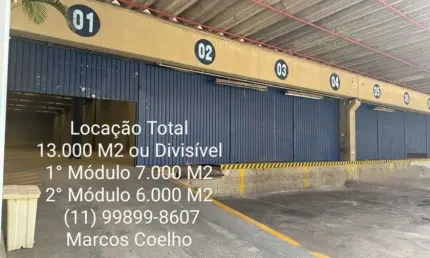 Barracão / Galpão / Depósito com 10 salas para alugar na Rua São Paulo, 1, Alphaville Empresarial, Barueri