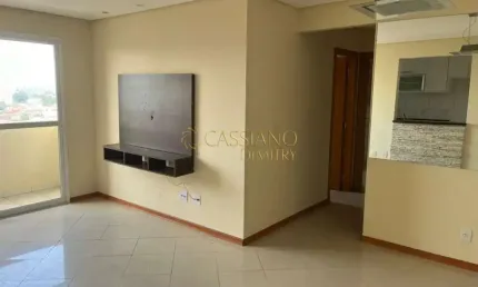 Apartamento à venda de 67m² | 02 dormitórios, sendo 01 suíte e 02 vagas de garagem | Edifício Parque das Palmeiras - Santana | São José dos Campos |