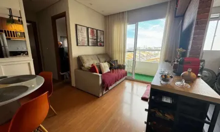 Apartamento à venda de 45m² | 02 dormitórios, 01 banheiro e 01 vaga de garagem | edifício campo di roma - jardim sul | são josé dos campos |