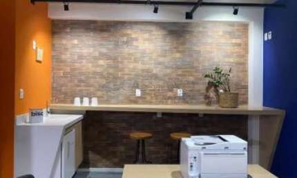 Sala comercial mobiliada à venda de 34m² | 01 banheiro e 01 vaga de garagem | Edifício Side Vale Office - Jardim Augusta | São José dos Campos |