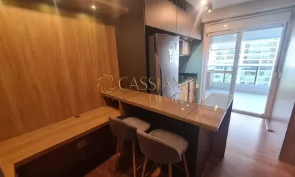 Apartamento para locação de 40m² | 01 dormitório, sendo suíte e 01 vaga de garagem | Edifício Moriah Aquárius - Jardim Aquarius | São José dos Campos |