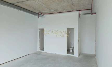 Sala comercial para locação de 40,17m² | 02 banheiros e 01 vaga de garagem | Edifício Helbor Offices Jardim das Colinas - Jardim Aquarius | São José dos Campos |