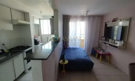 Apartamento à venda de 55m² | 02 dormitórios, sendo 01 suíte e 01 vaga de garagem | Condomínio Spazio Campo Azuli - Jardim América | São José dos Campos |