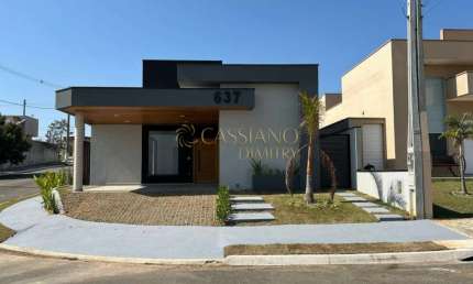 Casa térrea à venda de 138,31m² | 03 dormitórios, sendo 01 suíte e 04 vagas de garagem | Condomínio Reserva do Vale - Caçapava Velha | Caçapava |