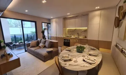Apartamento à venda de 69,73m² | 02 dormitórios, sendo 01 suíte e 01 vaga de garagem | Edifício Quadria Aquarius - Jardim Aquarius | São José dos Campos |
