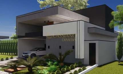 Casa Térrea à venda de 256m² | 03 dormitórios, sendo suítes e 02 vagas de garagem | Condomínio Residencial Malibu - Residencial Colinas | Caçapava |