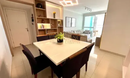 Apartamento à venda de 82m² | 02 dormitórios, sendo 01 suíte e 02 vagas de garagem | edifício amadeus boulevard - jardim esplanada | são josé dos campos |