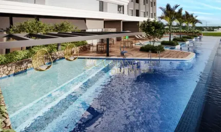 Apartamento à venda de 63,51m² | 02 dormitórios, sendo 01 suíte e 01 vaga e garagem | Kingdom North | Jardim das Colinas | São José dos Campos |