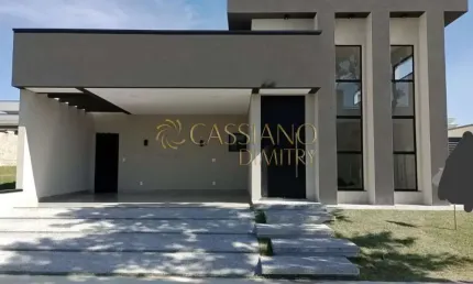 Casa à venda de 150 m² | 03 dormitórios sendo 01 suíte, 03 banheiros e 04 vagas de garagem | Condomínio Terras do Vale - Caçapava |