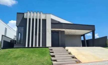 Casa à venda de 261m² | 03 dormitórios, sendo 02 suítes e 02 vagas de garagem | Condomínio Ecopark Bourbon - Caçapava |