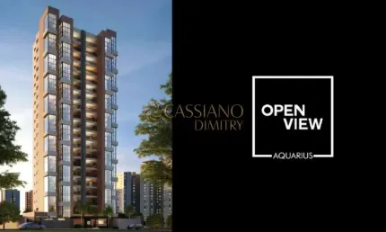 Apartamento à venda de 130m² | 03 dormitórios, sendo 01 suíte e 02 vagas de garagem | Edifício Open View Aquarius - Jardim Aquarius | Jardim Aquarius | São José dos Campos |