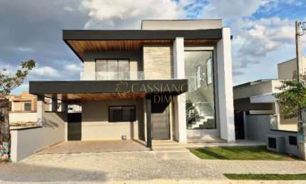 Casa à venda de 256,78m² | 04 dormitórios, sendo suítes e 02 vagas de garagem | Condomínio Reserva Rudá - Loteamento Floresta | São José dos Campos |