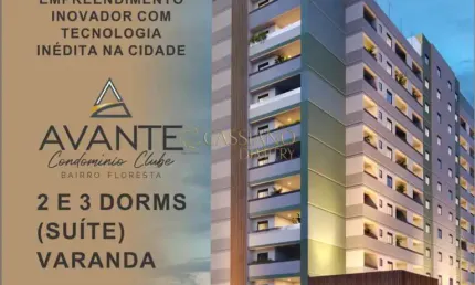 Apartamento Bairro da Floresta 2 Dorms, pronto pra morar