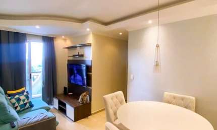 Apartamento para Venda em São Paulo, Jardim Três Marias, 2 dormitórios, 1 banheiro, 1 vaga