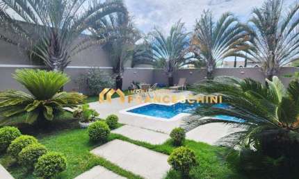 ALUGUEL - EXCELENTE CASA MODERNA - RESERVA DO PARATEHY - 04 SUÍTES - 400M2 AC - URBANOVA