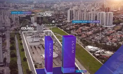 Oportunidade de repasso no kingdom tower - planta de 90m2 - sala ampliada e 02 suítes - jardim das colinas