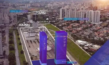 Oportunidade de repasso no kingdom tower - planta de 90m2 - sala ampliada e 02 suítes - jardim das colinas