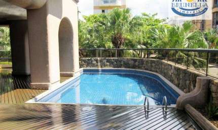 Apartamento com 3 dormitórios à venda, 120 m² por R$ 700.000,00 - Praia da Enseada – Brunella - Guarujá/SP