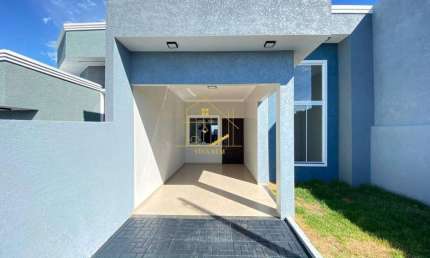 Casa com 3 quartos, cozinha e sala com móveis planejados,  à venda em Marechal Cândido Rondon, Andorinha