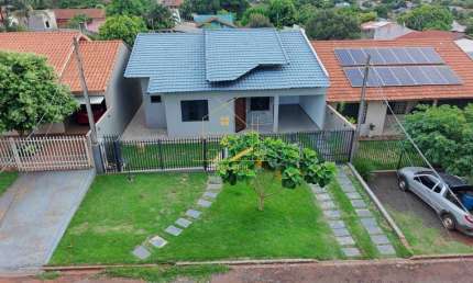 Casa à venda em Marechal Cândido Rondon, Alvorada, com 3 quartos, 99m²