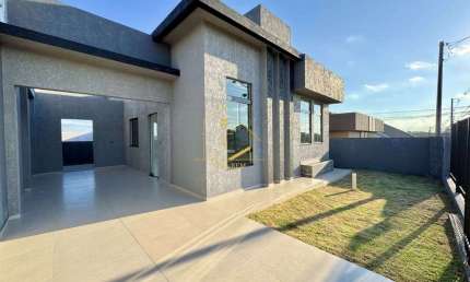 Casa com passagem lateral e suíte (68,40m²) no Loteamento Cataratas