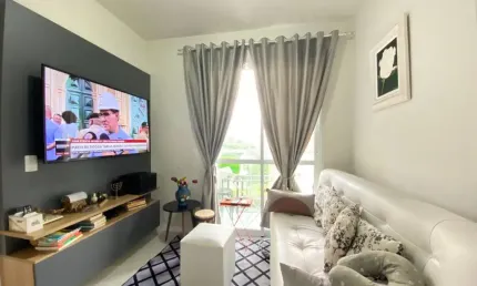 Lindo apartamento pertinho da Beira Mar de São José!