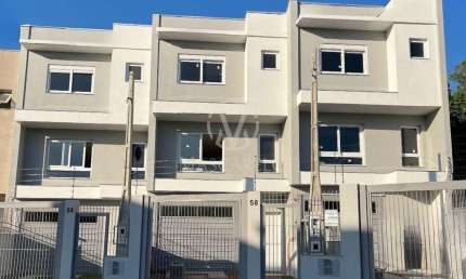 Sobrado novo com 3 dormitórios e ENTRADA INDIVIDUAL