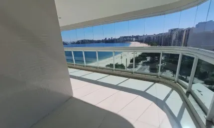 Exclusivo apartamento 4 quartos [3suites ) Varandão  frente mar