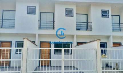 Sobrado de Condomínio com 2 dorms, Loteamento Morada do Mar, Caraguatatuba - R$ 348 mil, Cod: 9446