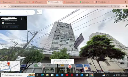 Sala comercial com 5 salas à venda na Avenida do Contorno, Prado, Belo Horizonte, 230 m2 por R$ 1.406.000