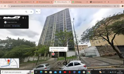 Terreno comercial à venda na Avenida Afonso Pena, Funcionários, Belo Horizonte, 410 m2 por R$ 3.915.000