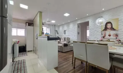 Apartamento para venda em votorantim, parque morumbi, 2 dormitórios, 1 banheiro, 2 vagas