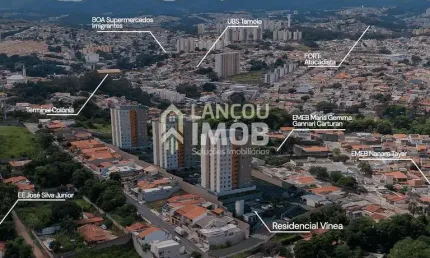 Apartamento com 2 quartos à venda na Avenida Giustiniano Borin, Caxambu, Jundiaí