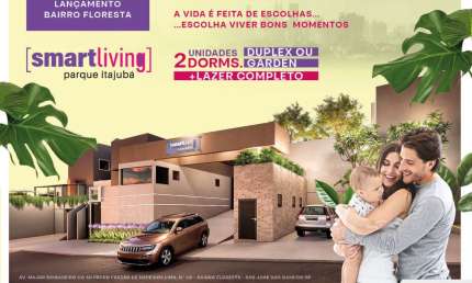 Lançamento de condomínio de casas no bairro Floresta em São José dos Campos