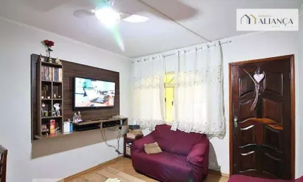 Sobrado com 2 dormitórios à venda, 118 m² por R$ 420.000,00 - Jardim Santo Ignácio - São Bernardo do Campo/SP